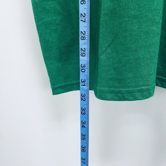 Maid And Local T-Shirt Size X-Large Life Of The Paddy Green Short Sleeve - Picture 5 of 7